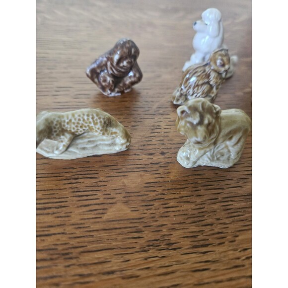 Vintage ROSE TEA Animal Lot Set Of 8 Poodle Rare - Picture 4 of 6